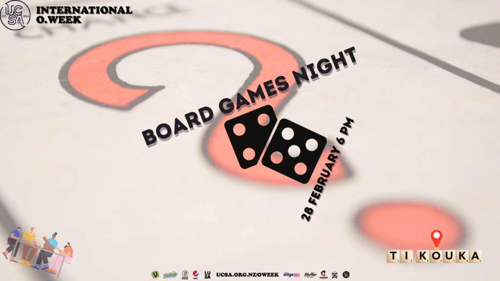 BOARD GAMES NIGHT UCTV