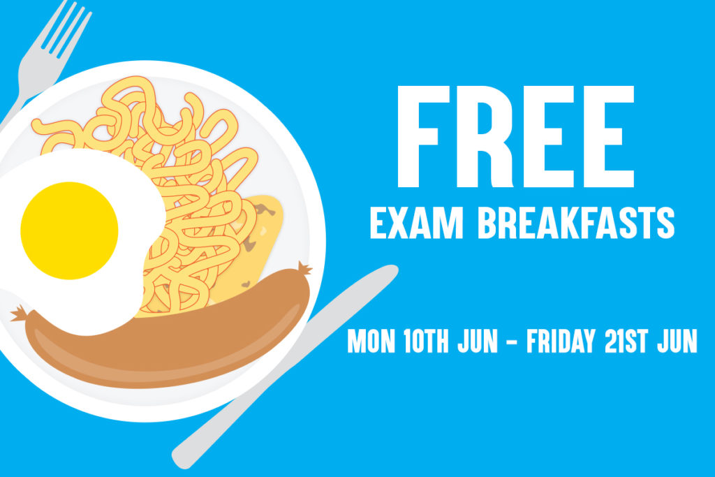 Free exam breakfasts