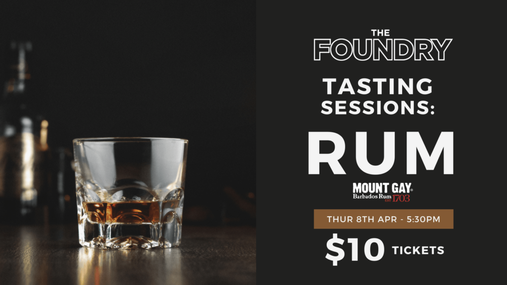 Foundry tasting sessions rum-optimised