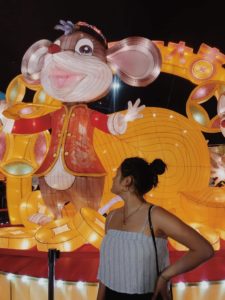 Casey shares a travel photo