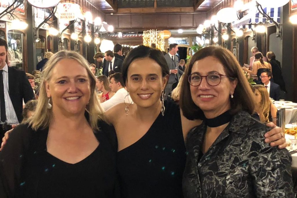 Pictured from left: University of Canterbury Chancellor Sue McCormack, UCSA President Tori McNoe, and UC Vice-Chancellor Professor Cheryl de la Rey.